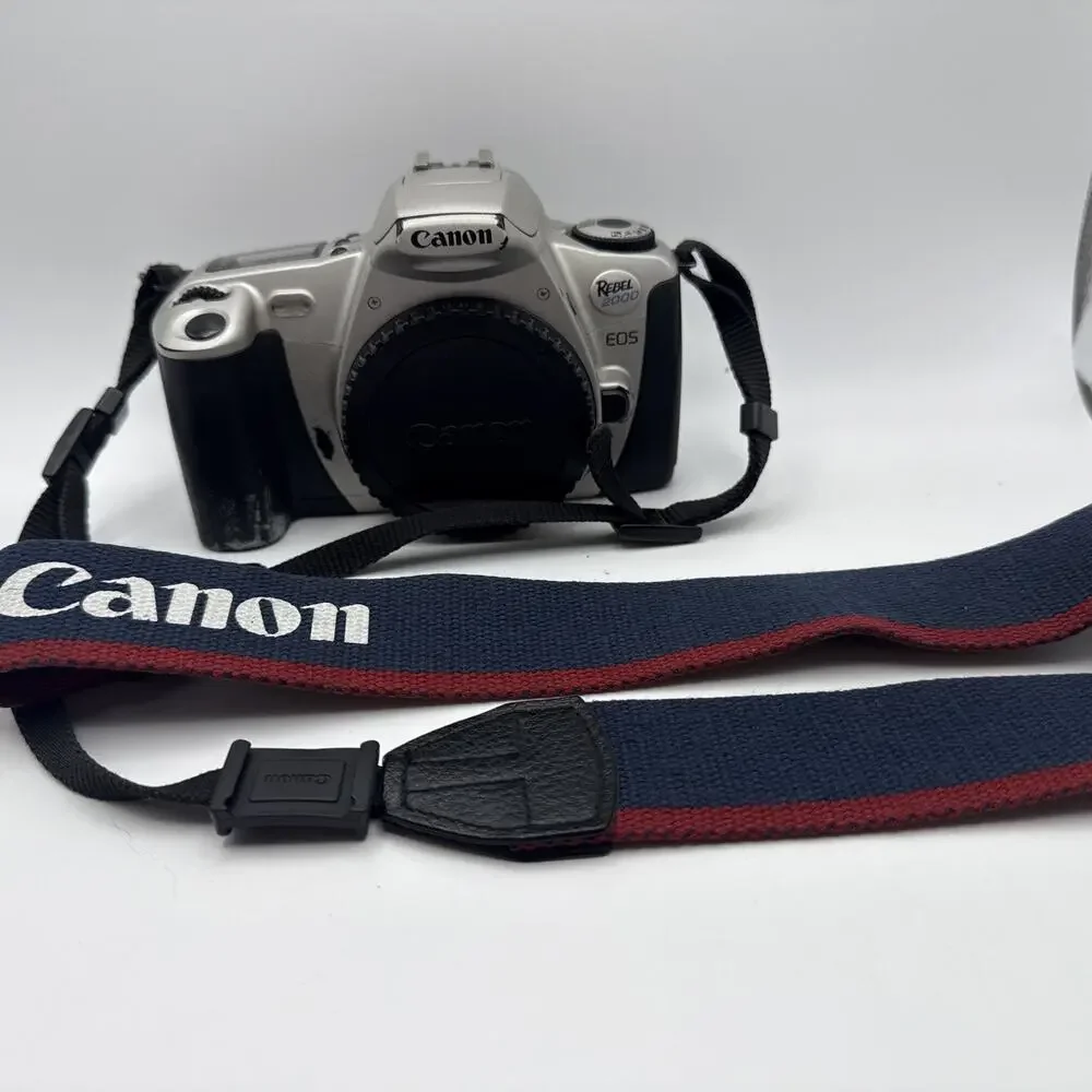 Canon EOS Rebel 2000 SLR Camera Kit W Strap, Camera Only UNTESTED